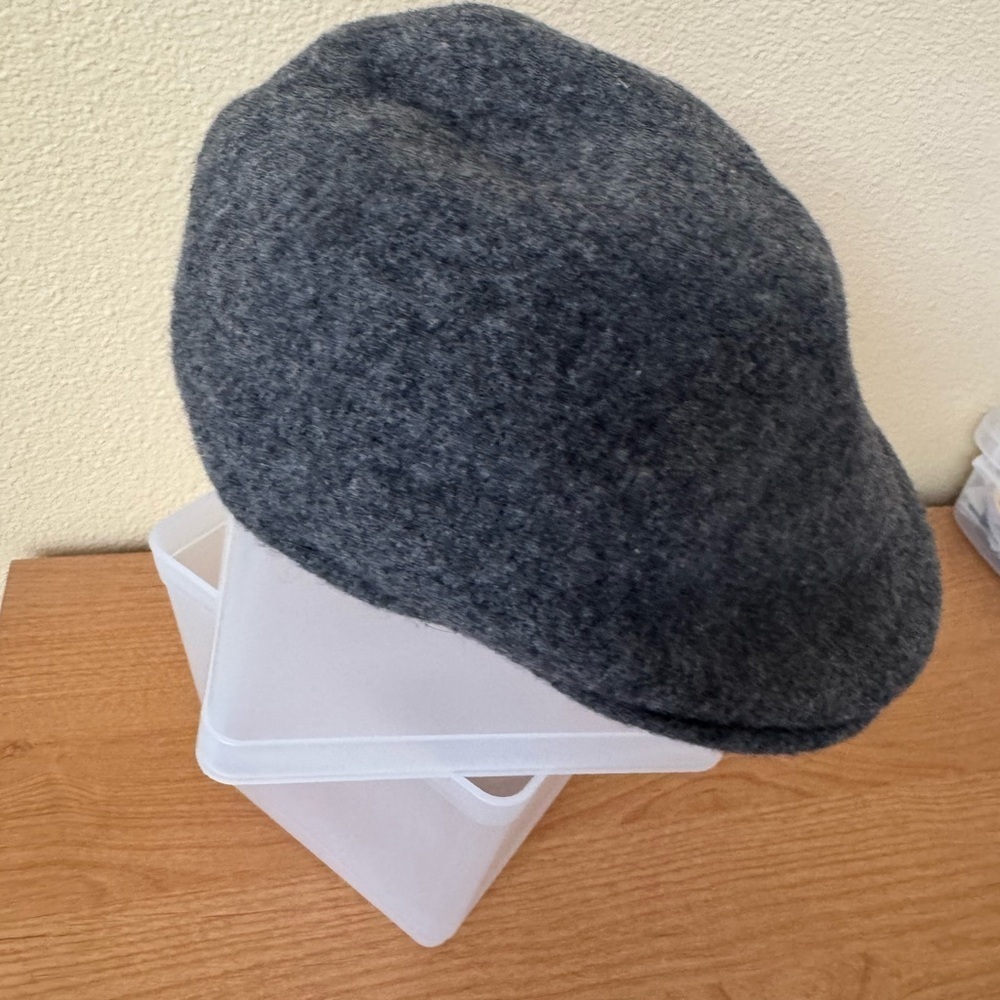 Dockers Gray Wool Flat Cap
